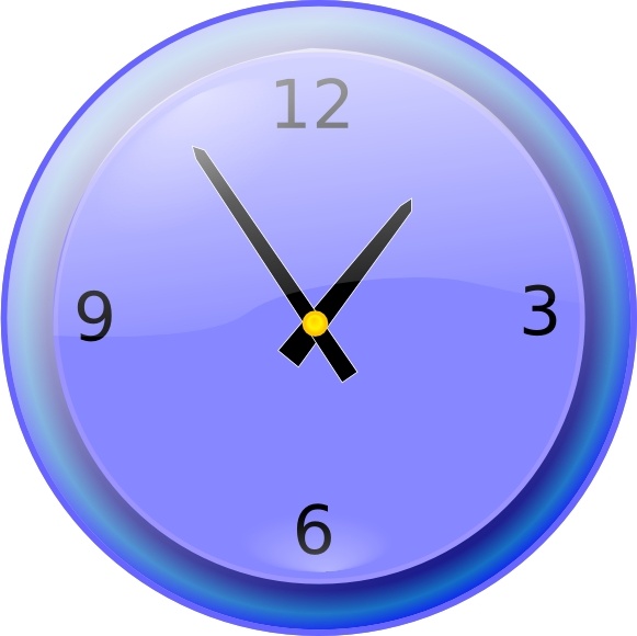 581x580 Analog Clock Clip Art Free Vector In Open Office Drawing Svg