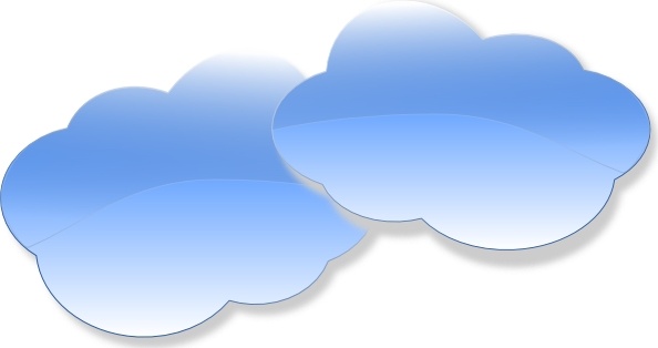 594x314 Clouds Clip Art Free Vector In Open Office Drawing Svg ( Svg