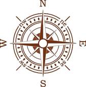 169x170 Mariner Compass Clip Art
