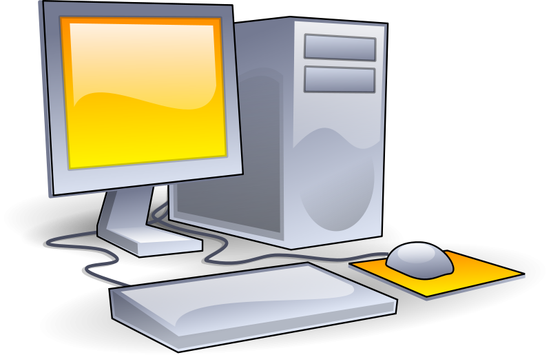 800x515 Free Desktop Computer Clipart Image