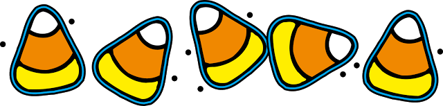 640x153 Candy Corn Border Candy Clip Art Free Clipart