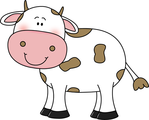 500x402 Cow Clip Art