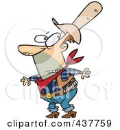 175x190 Royalty Free (Rf) Clip Art Illustration Of A Cartoon Western