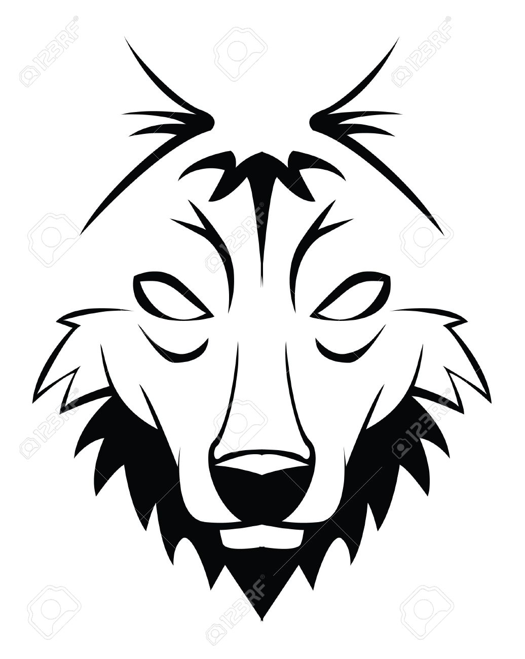 1036x1300 Face Clipart Coyote