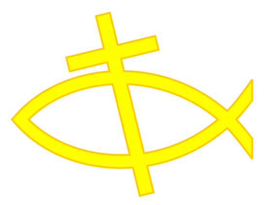 560x423 Fish And Cross Clipart