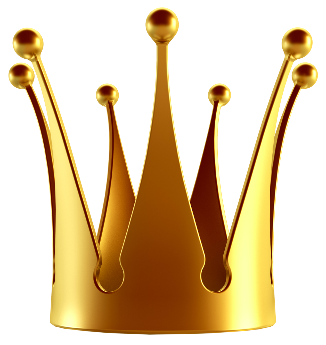 1264x1335 High Gold Crown Clipart