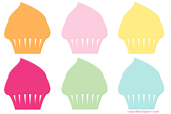 560x373 Cupcake Clipart Silhouette