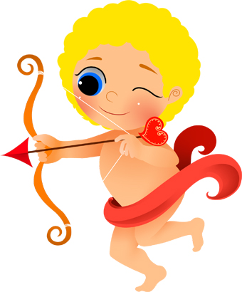 340x410 Cupid Clip Art