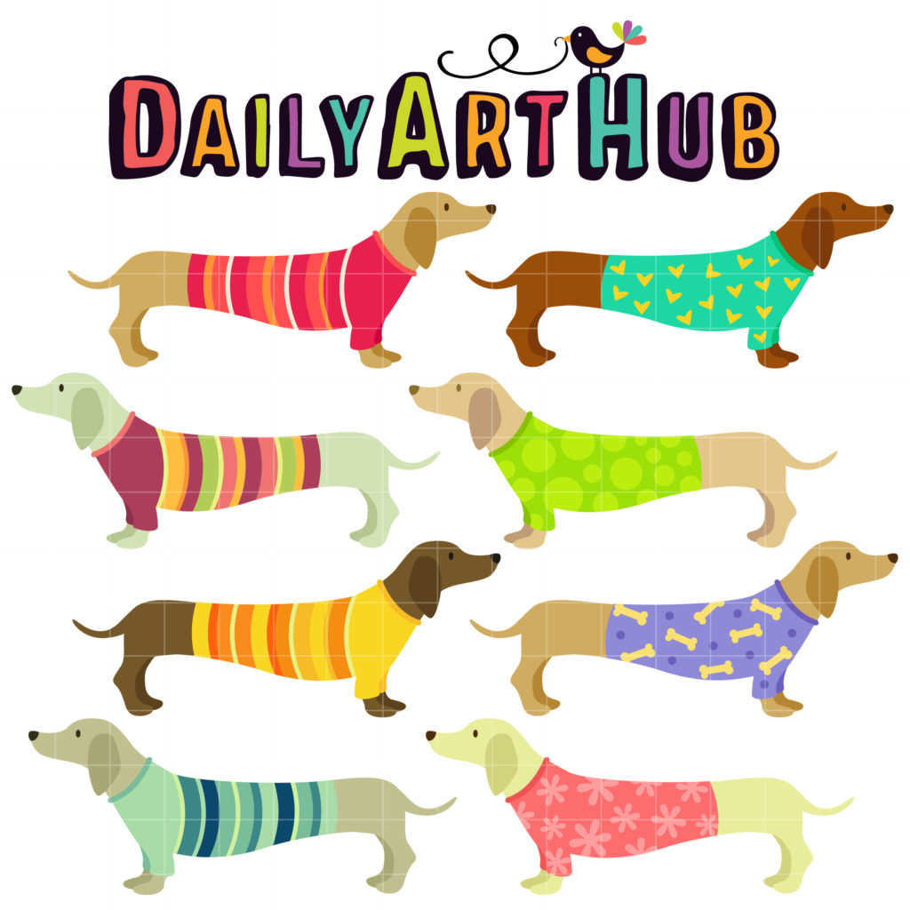 1024x1024 Fancy Dachshunds Svg Files Downloaded Art Hub