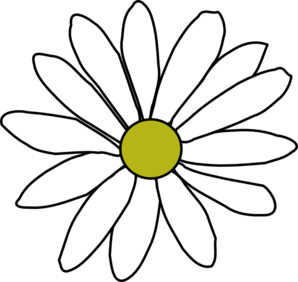298x282 Simple Daisy Clip Art Vector Clip Art Online Royalty Free Image