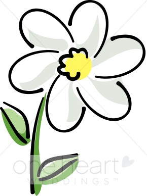 290x388 Free Clipart Daisy