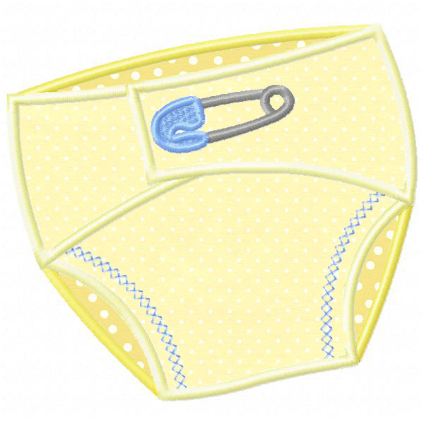 600x600 Baby In Diaper Clipart 2 Clipartix