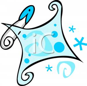 300x297 Shower Graphic With A Diaper Pin