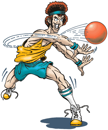 360x431 Dodge Clipart Dodgeball Game