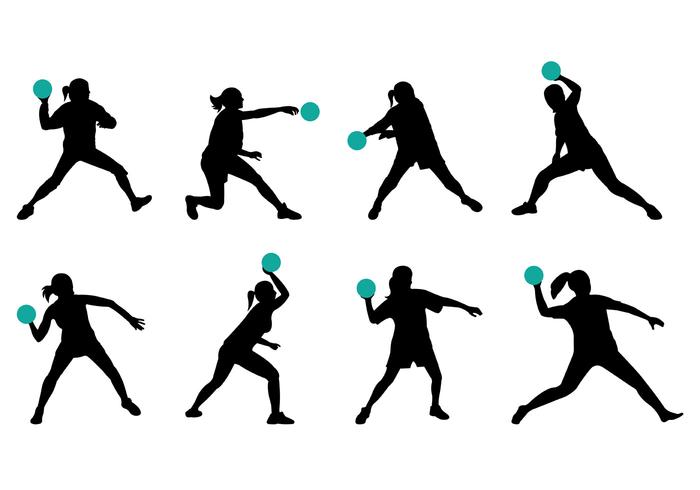 700x490 Silhouette Of Dodgeball Player