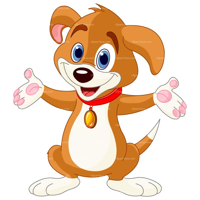 800x800 Happy Dog Clipart