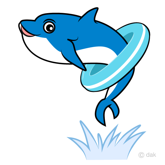 540x540 Free Dolphin Clip Art That Goes Through Floating Rings With Jump