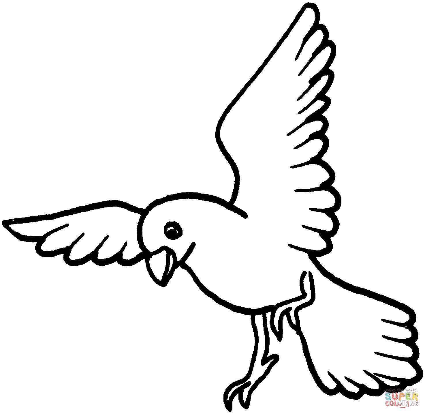 1474x1435 Beautiful Design Dove Coloring Page Collared Free Printable Pages