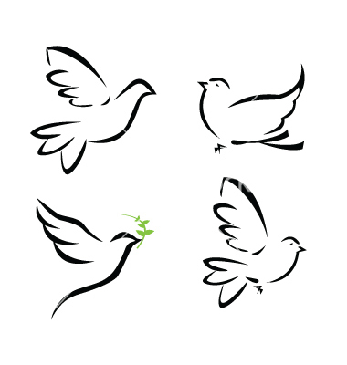 380x400 Graphics For Doves Royalty Free Vector Graphics