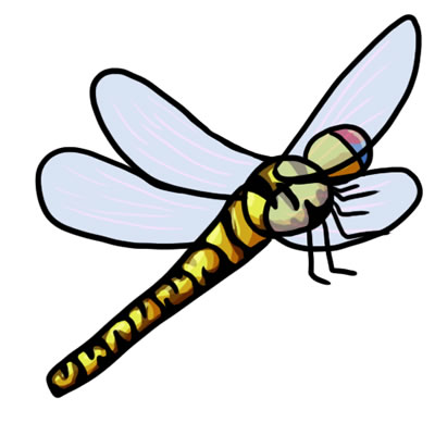 400x400 Free Dragonfly Clip Art
