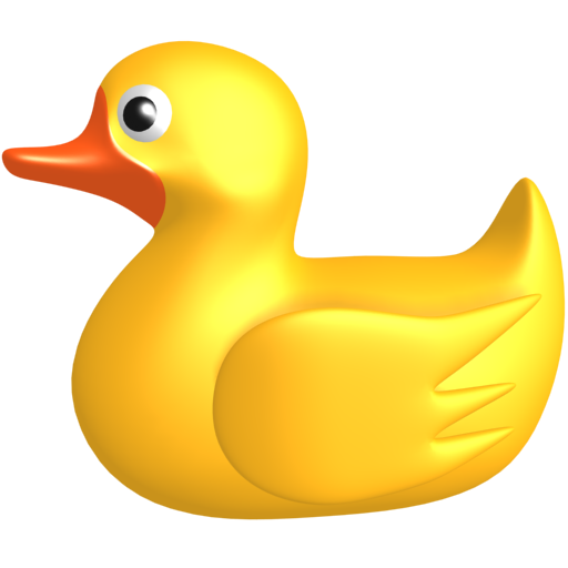 512x512 Rubber Duck Clip Art Free Clipart 3