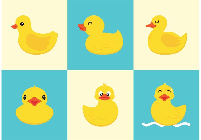 700x490 Rubber Duck Vector Free