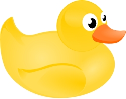 250x197 Clip Art Rubber Ducky Dromgaf Top