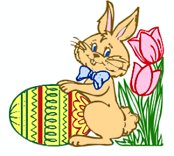 250x223 Free Easter Bunny Clipart
