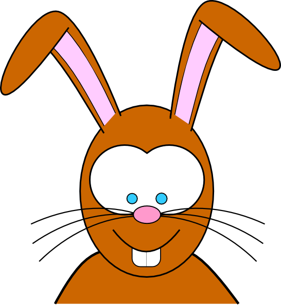 546x594 Easterbunny Clip Art Free Vector 4vector