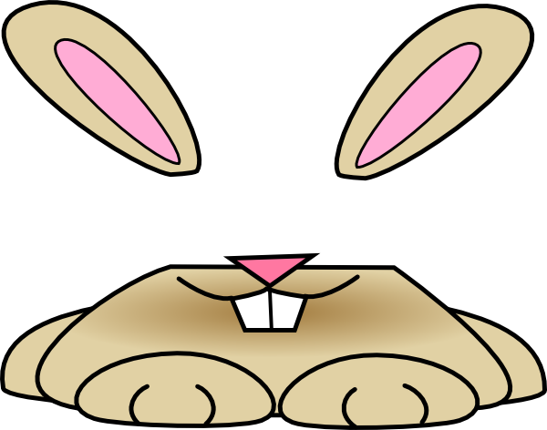 600x472 Free Easter Bunny Clipart