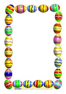 233x329 Easter Corner Clipart