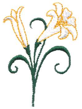 266x350 Clipart Of Easter Lily