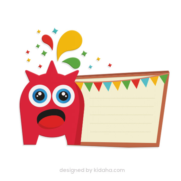 600x600 Free Monster Blank Board Clip Arts For Kids, Parents