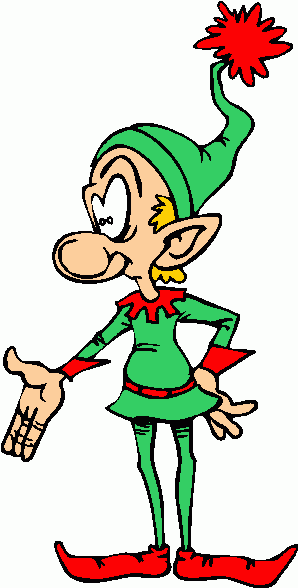298x588 Elf Clipart
