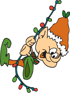 288x381 Elves Clip Art