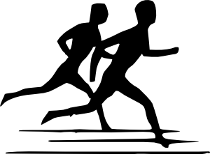 300x221 Jogging Exercise Clip Art