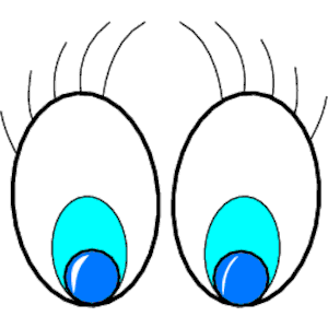300x300 Free Clip Art Eyeballs Clipartfest