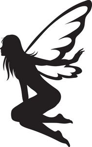 189x300 Dark Fairies Clipart