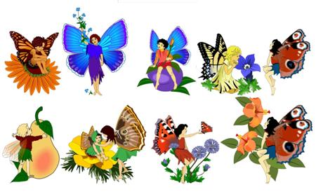 450x274 Free Fairy Clipart