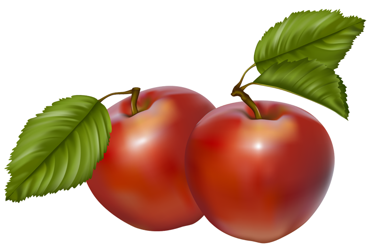 750x502 Red Apple Fall Apple Border Clipart Kid