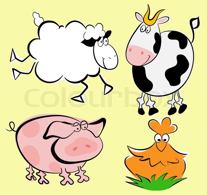 800x755 Farm Animal Pictures Stock Photos Colourbox