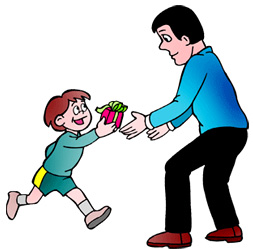 253x250 Gift Clipart Father's Day
