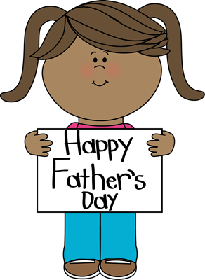 292x400 Happy Father's Day Daughter Clip Art