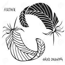 225x225 Feather Clipart And White Feather Logo Logo Clip Art Seamartini