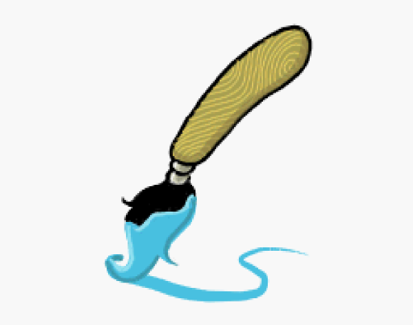 600x473 Brush Feather Clipart, Explore Pictures