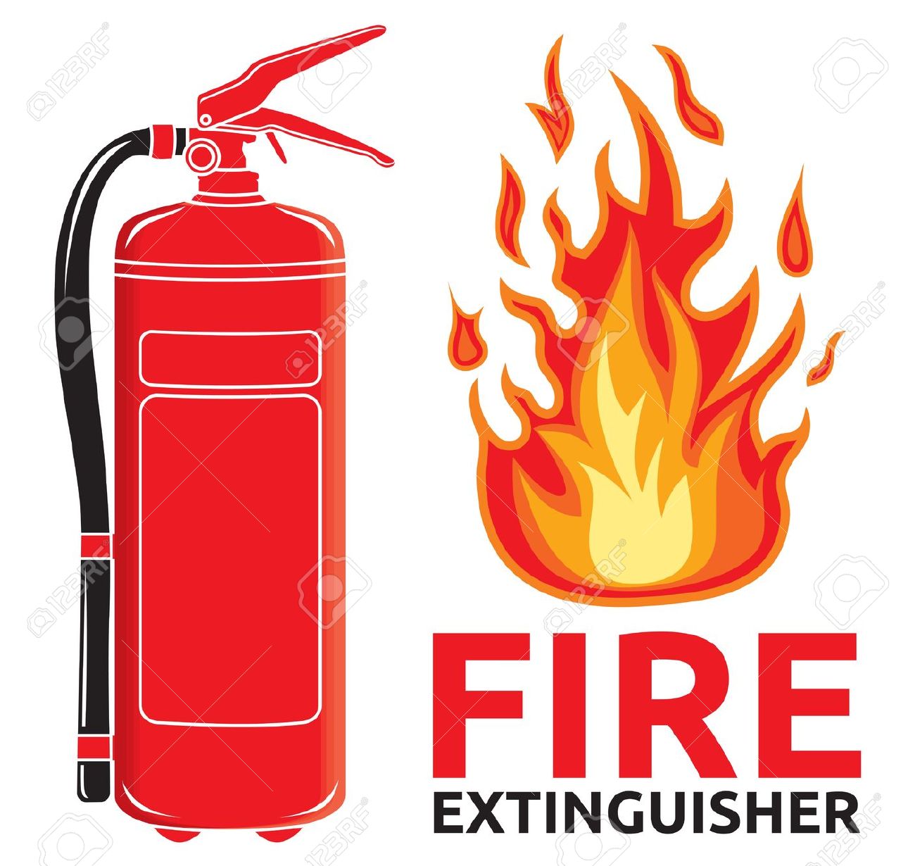 1300x1230 Free Fire Extinguisher Images Clipart