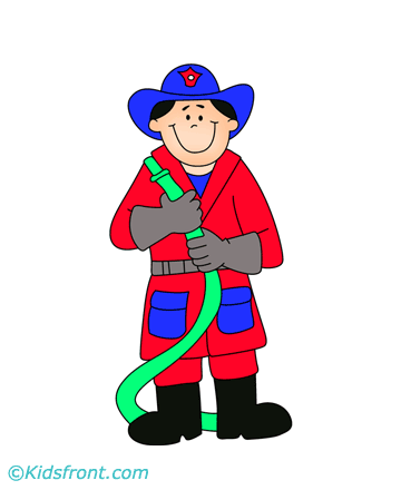 360x440 Firefighter Clipart Community Helper