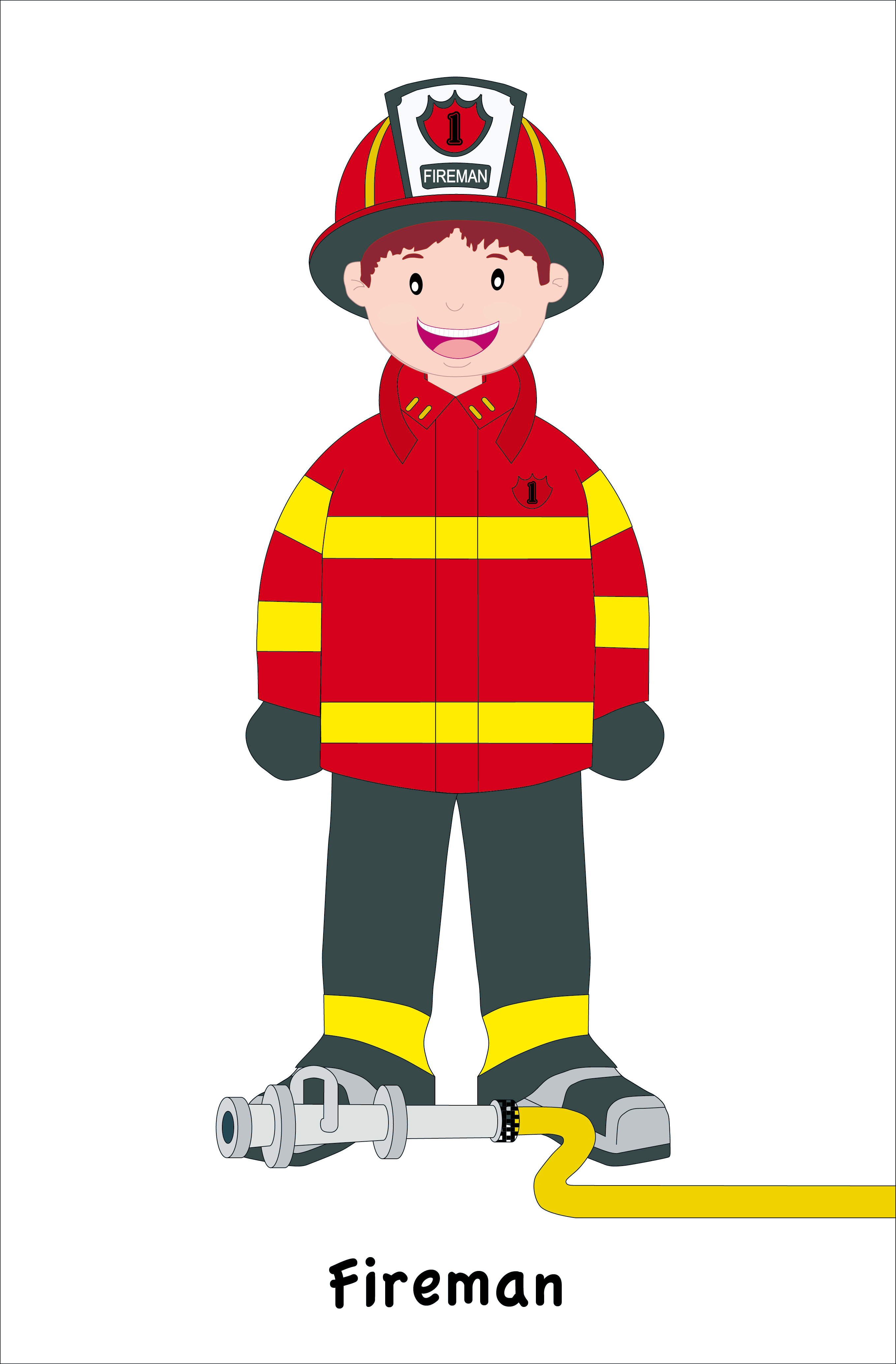 2717x4134 Fireman Clipart The Cliparts Databases 4