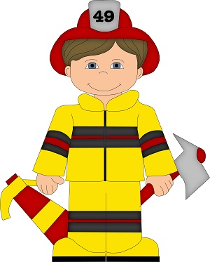 300x373 Clipart Fireman