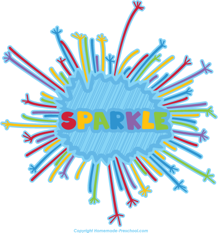 429x457 Fireworks Clipart Sparkler